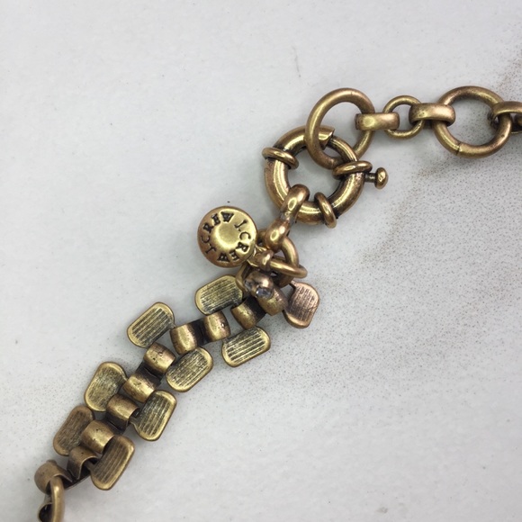 J. Crew rhinestone & gold statement necklace - Picture 4 of 4